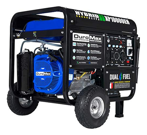 Generador Portátil De Combustible Dual Duromax Xp10000eh - A