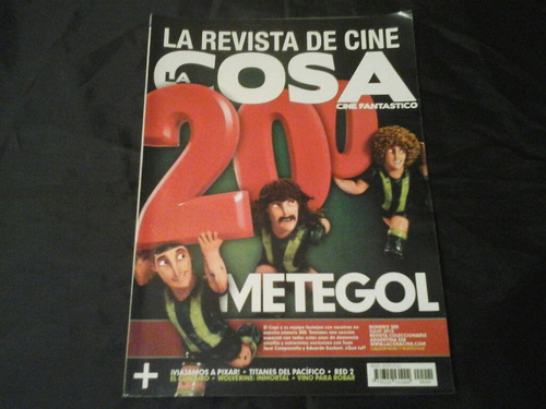 Revista La Cosa # 200 - Tapa Metegol