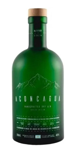 Gin Aconcagua Verde De Lima Y Lemon Grass Dry 750 Ml 