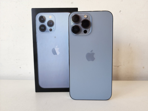 Imagen 3 de 10 de iPhone 13 Pro Max 128gb Bateria 98% + Cargador, Cable Y Caja