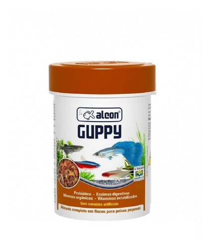 Ração Para Peixe Guppy Alcon 20g