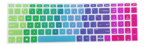 - Cubierta Protectora De Teclado De Silicona Para Hp 15.6