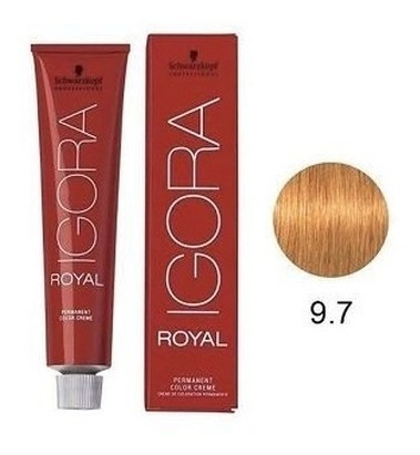 Imagem 1 de 1 de Coloração Igora Royal Louro Extra Claro Cobre 9.7 60ml
