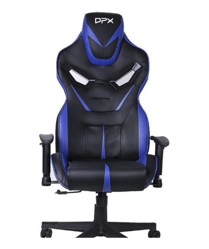 Cadeira Gamer Azul Reclinável E Giratória Gt9 Max Azul