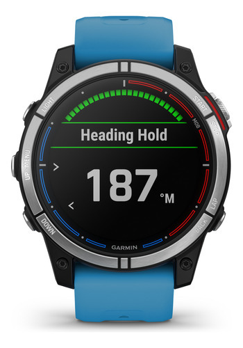 Garmin Quatix 7 GPS 47mm Acero Inoxidable Silicona.