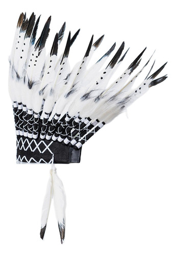 American Chief Indian Hat Feather Headdress Para Performance