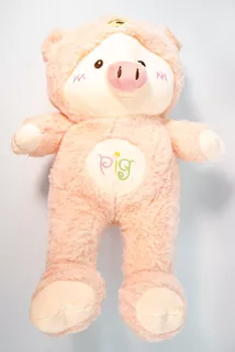 Peluche Cerdito Disfrazado De 40cm