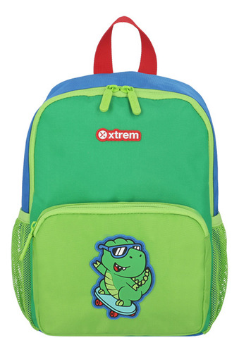 Mochila Xtrem Play-time 5xt Dino Verde