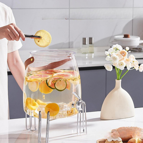 Jarra De Jugo De Dispensador De Bebidas Heladas Con 15l