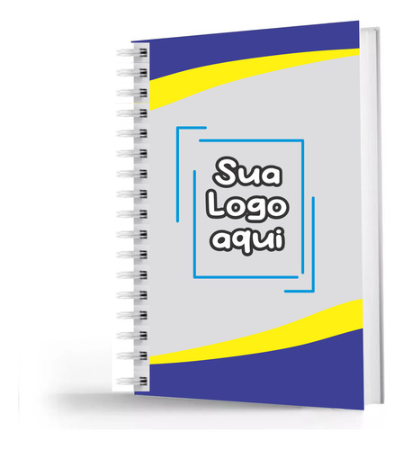 Caderno Personalizado Com Sua Logo 21x29 Com 80 Fls 70 Unid