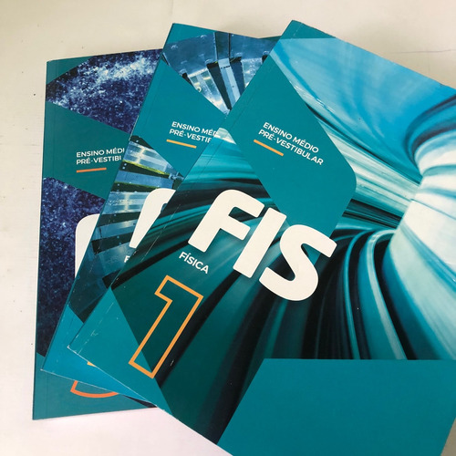 Kit Poliedro Fis Física Ensino Médio Pré-vestibular Combo Com 3 Volumes 1,2 E 3 - Ano 2022 (Usado)