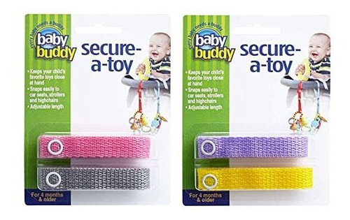 Bebé De Amigos Secure-a-toy, Seguridad De La Correa Asegura