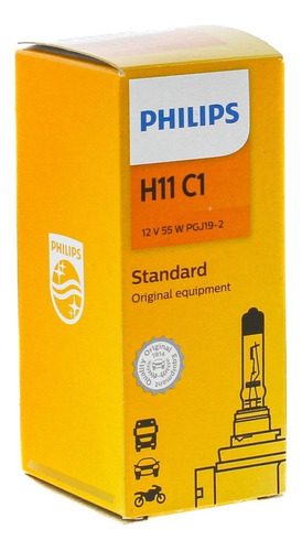 Foco Philips H11 12v 55w Honda (aleman) 12362