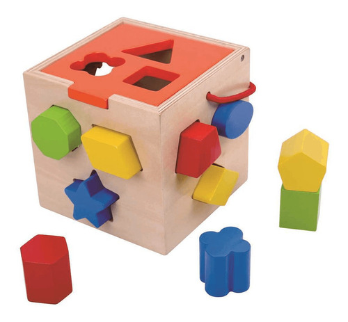 Cubo Para Encaixe - Tooky Toy