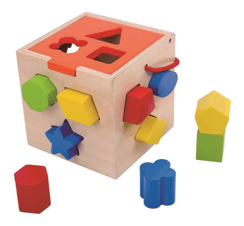 Imagem 1 de 4 de Cubo Para Encaixe - Tooky Toy