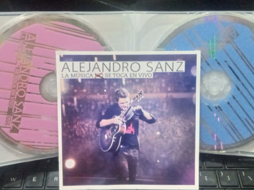 Cd+dvd Alejandro Sanz. En Vivo. La Música No Se Toca. 