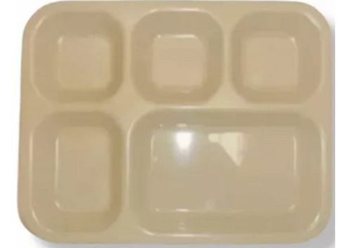 Charola De 5 Divisiones Plástico Duro 34.5x26.5 30pz