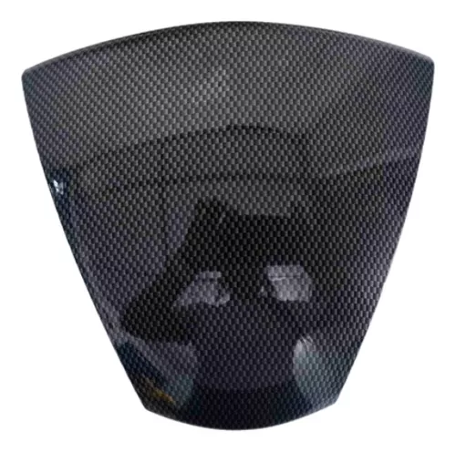 Careta tapa frontal crossataque negro - pieza de moto, scooter