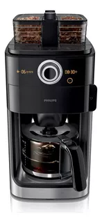 Philips Cafetera Con Molinillo De Café - Jarra Cristal 1.2l