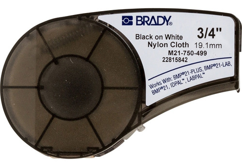 Imagem 1 de 4 de *1un Fita Brady Bmp21p Nylon Branco 19mm M21-750-499