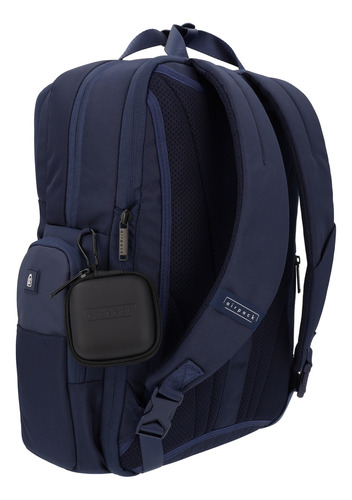 Mochila Ejecutiva Escolar Portalaptop Vanguard Vibe Color Azul Diseño De La Tela Lisa