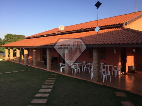 Chácara Para Venda Em Laranjal Paulista, Água Branca, 6 Dormitórios, 5 Suítes, 6 Banheiros, 9 Vagas - Ag0075_1-1557819