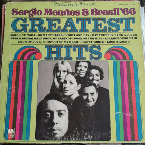 Disco Lp:sergio Mendes- Greatest Hits Brasil 66