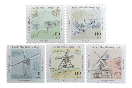 Alemania, Serie Mi 1948-1952 Molinos 1997 Mint L16327