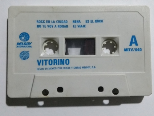 Vitorino Rock En La Ciudad Kct 1984 Cassette Suelto Sin Caja