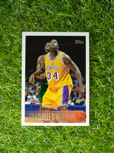 Cv Shaquille O'neal 1996 Topps Los Ángeles Lakers 