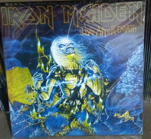 Vinilo Iron Maiden La Nación $/ Unidad (Usado)