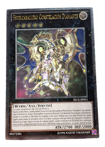 Yugioh Estelcaballero Constelacion Diamante Sece Ultimate