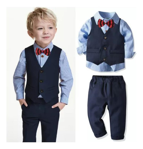 Conjunto Ropa Traje Trajes Formales Caballero Para Niños