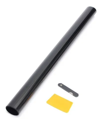 Polarizado Auto Lámina 3mts. X 0.5m. Dark Black Anti-raya Color Negro