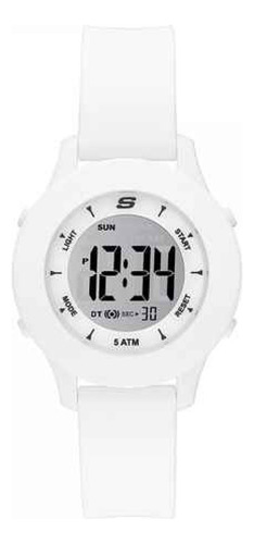 Reloj Para Mujer Skechers Rosencrans Sr6142 Blanco