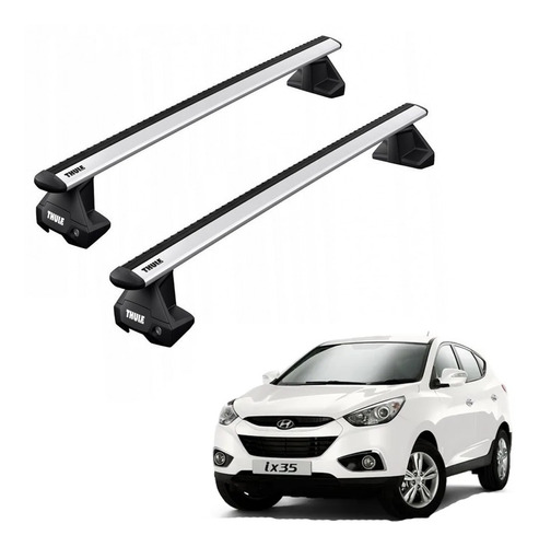 Rack Bagageiro Thule Evo Hyundai Ix35 Suv 2010 Em Diante