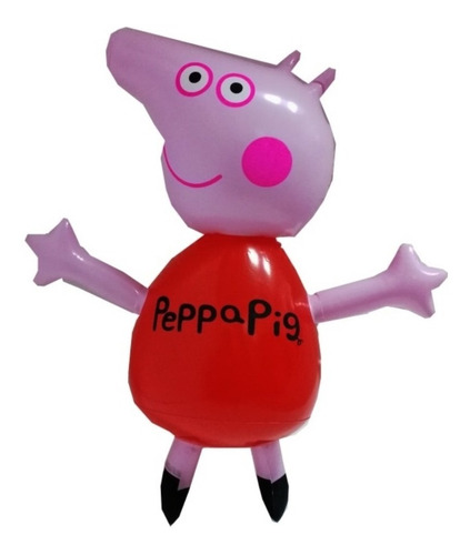 Inflable De Peppa Pig 45 Cm Para Cumpleaños Sorpresitas