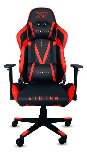 Cadeira Gamer Xt Racer Viking Series Xtr013 Preto E Vermelho