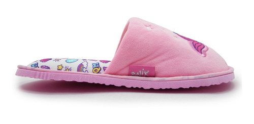 Arra Pantufla Salto De Cama Oxny200008 Unicornio Fucsia Dama