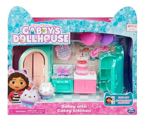 Gabby's Dollhouse  Bakey Cakey Kitchen Pastelillo