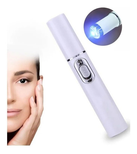 Lapiz Terapia Laser Luz Azul Anti Acne Cicatrices Arrugas