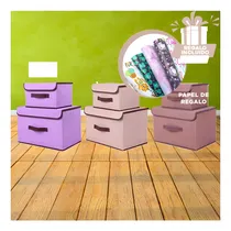 Comprar Caja Compacta 25x19x16cm En Tono Marron Y+papel De Regalo