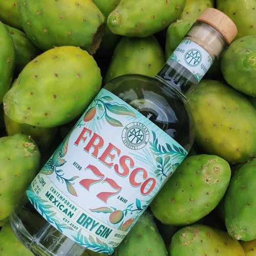 Gin fresco 77 - ginebra mexicana - London Dry 750ml