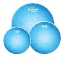 Comprar Set De Parches Evans Hidraulicos Transparente Azul Tom Pack