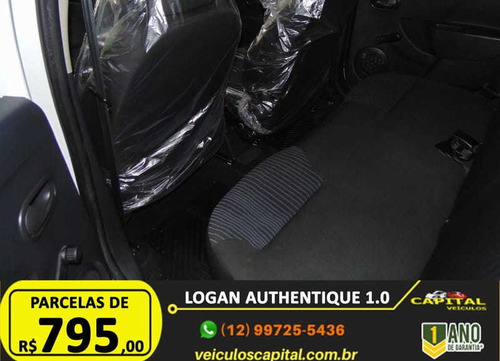 Imagem 6 de 11 de Renault Logan Authentique Flex 1.0 12v 4p