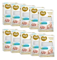 Comprar Kit 10 Caixas Cotonetes Mili Hastes Flexíveis Biodegradável