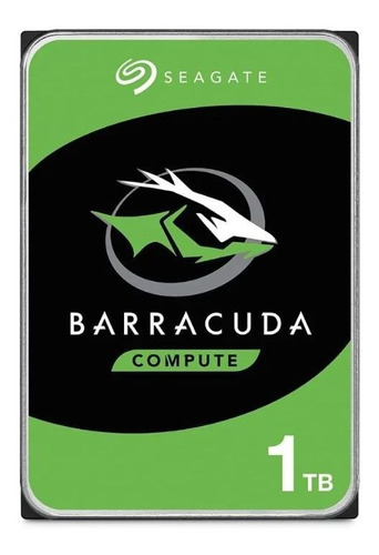 Disco Duro 3.5  Seagate 1tb Sata 3 Barracuda 7200 Rpm 64mb