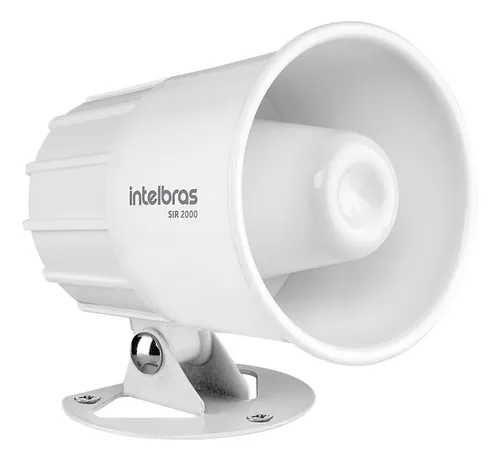 Sirena Para Interior, Un Tono 20w, Sonido 115 Db, Intelbras