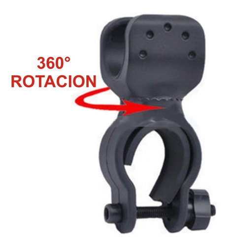 Soporte Porta Linterna Para Bicicleta