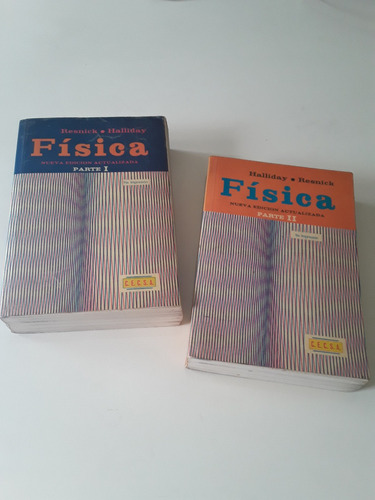 Libros Fisica Halliday * Resnick  Tomo I Y Ii